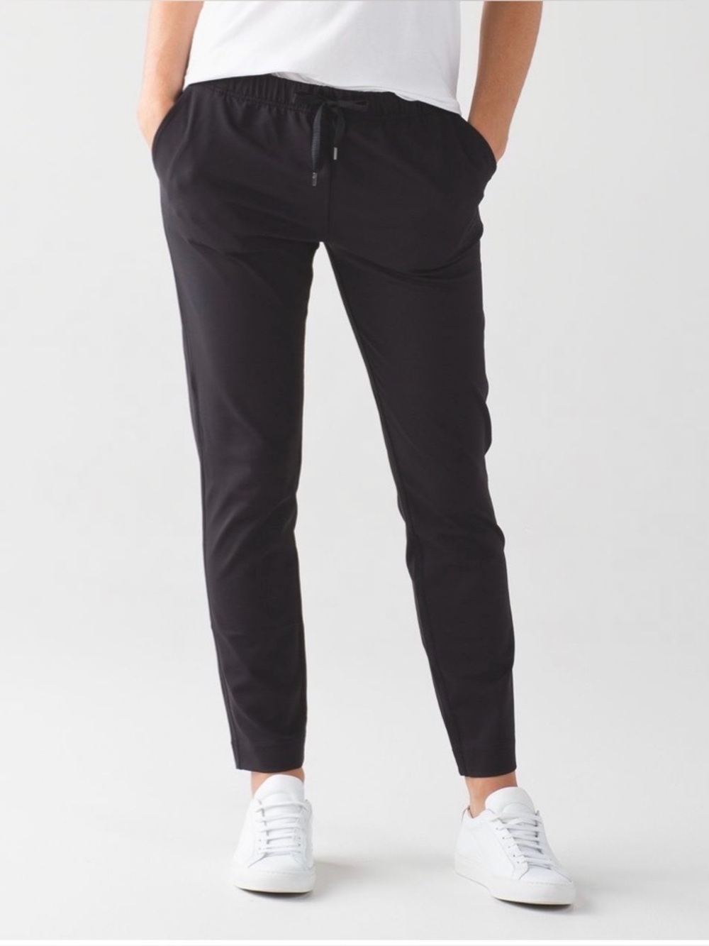 Lululemon Jet Pant Comfortable Travel Trousers 26" Black Approx Size 4